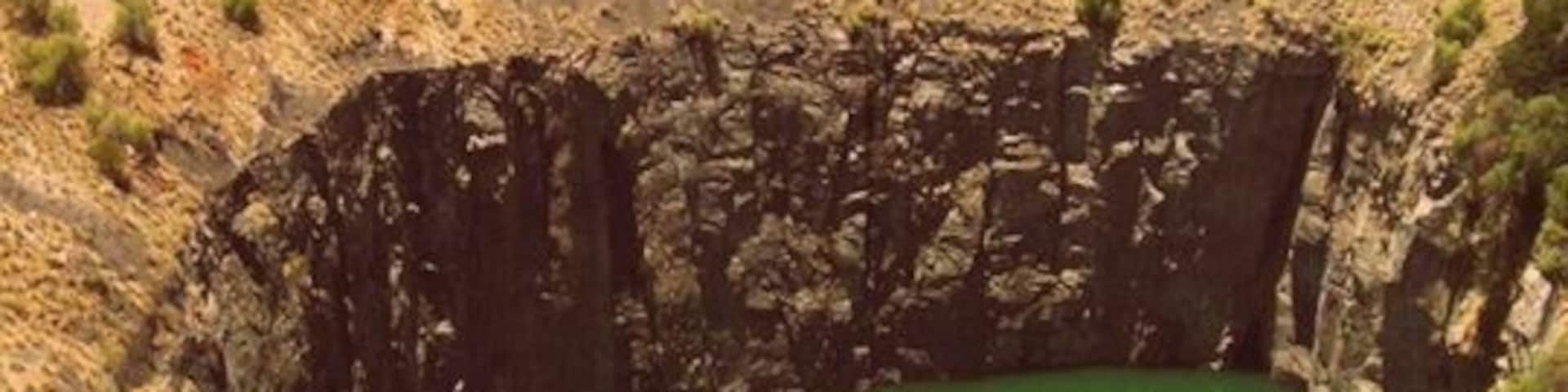 Kimberley diamond mine.