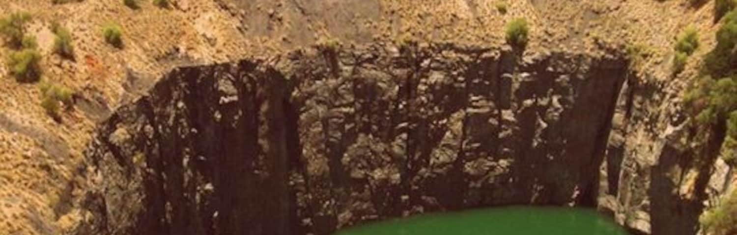 Kimberley diamond mine.