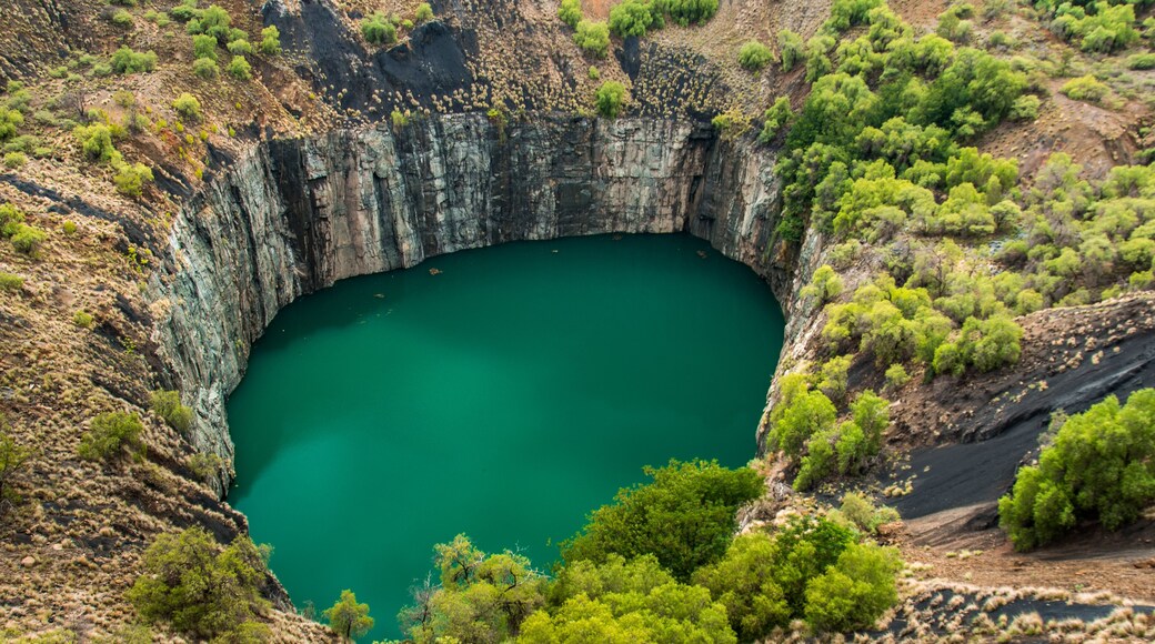 The Big Hole in Kimberley, a historical landmark and result of the mining industry