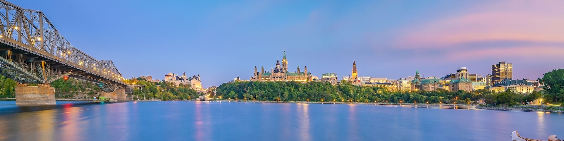 Parliament Hill in Ottawa, Ontario, Canada