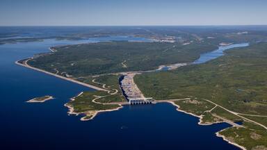 Radisson Quebec Canada. Robert Bourassa Hydroelectric Project