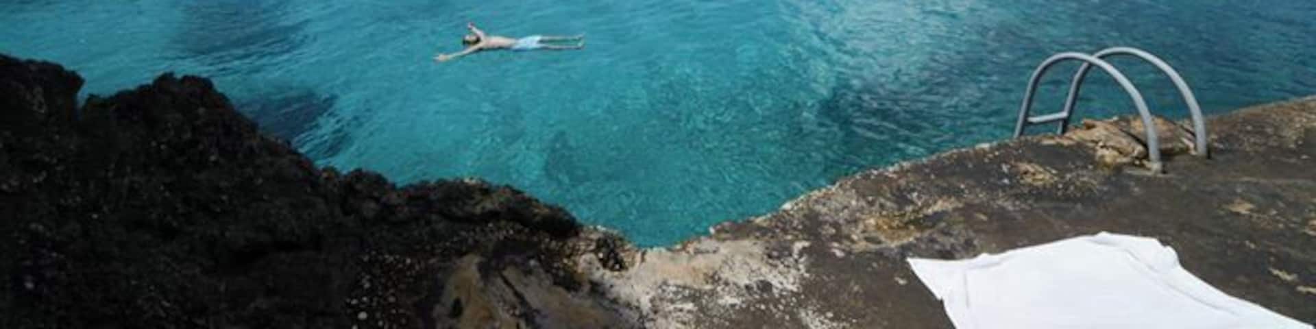 We prefer to stay cliffside instead of the beach in Negril. A lot quieter and the views go on forever.