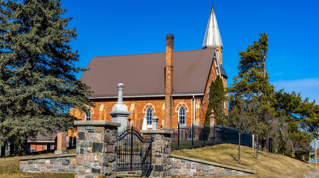 Melville Mission Church in Markham, Ontario, Canada - constructed in 1864.
