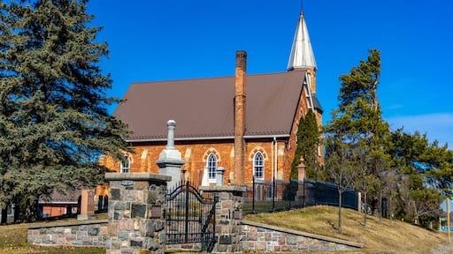 Melville Mission Church in Markham, Ontario, Canada - constructed in 1864.