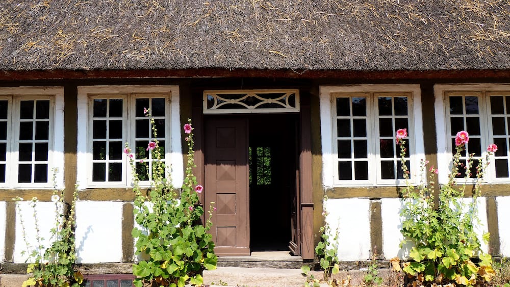 Old cottage door