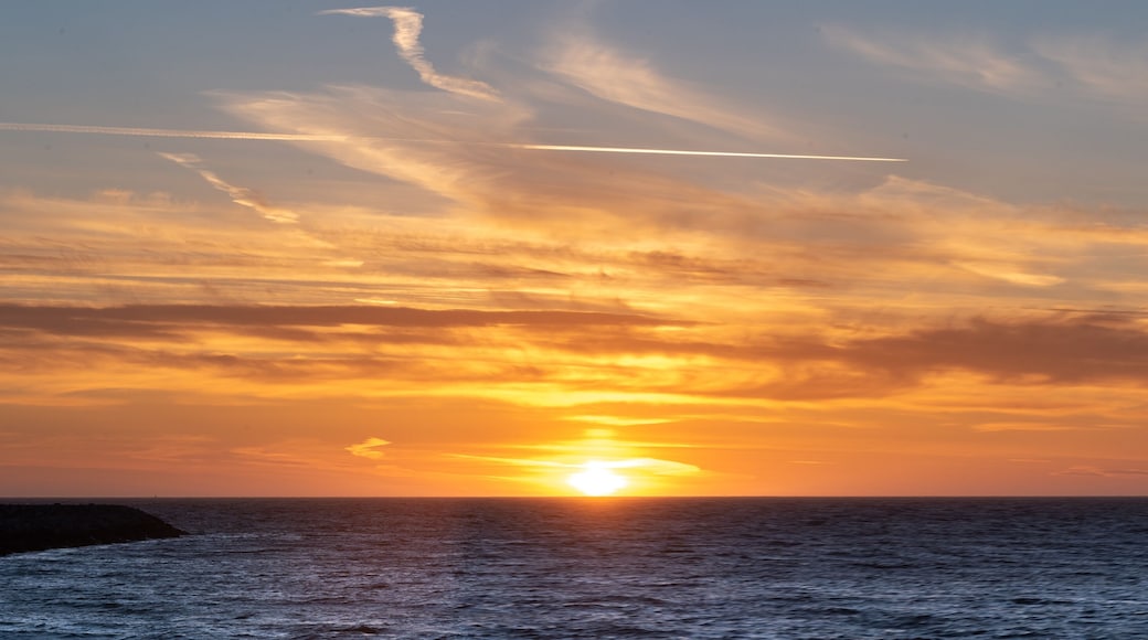 Sunset Hanstholm Denmark