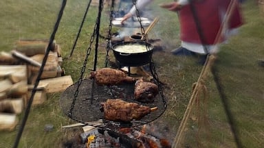 A viking festival experience was never complete if you haven't taste their grilled lamb and vegetable soup.