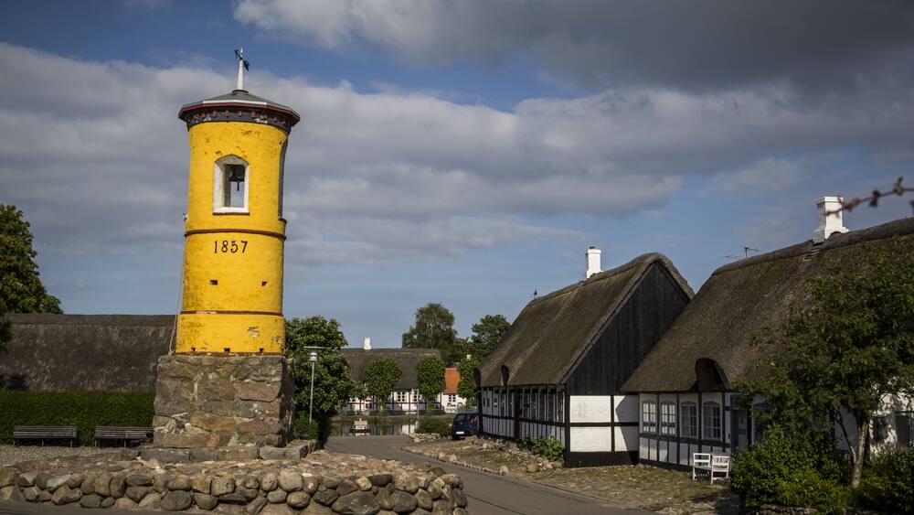 1857 Tower Landmark, Nordby on SamsoâĂĽâĂŠĂ¢ĂÂĽâĂĽ_ Island, Denmark