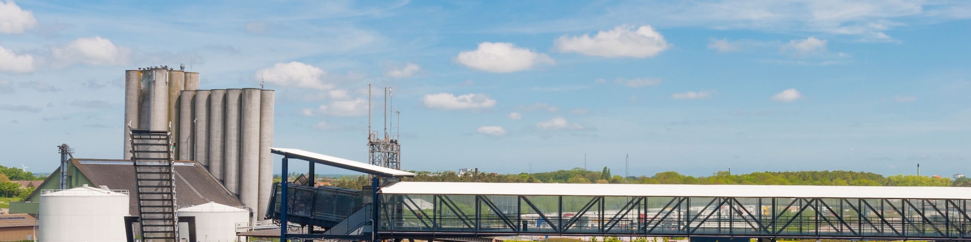 Ferry port of Rodbyhavn in Denmark