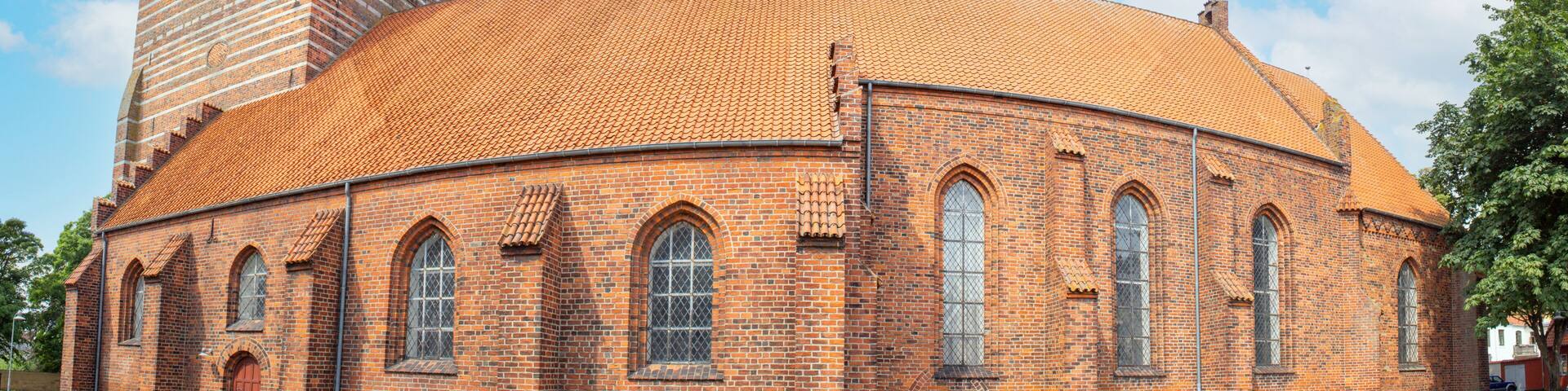 Stege Sankt Hans kirke (Church) Møn Region Sjælland (Region Zealand) Denmark