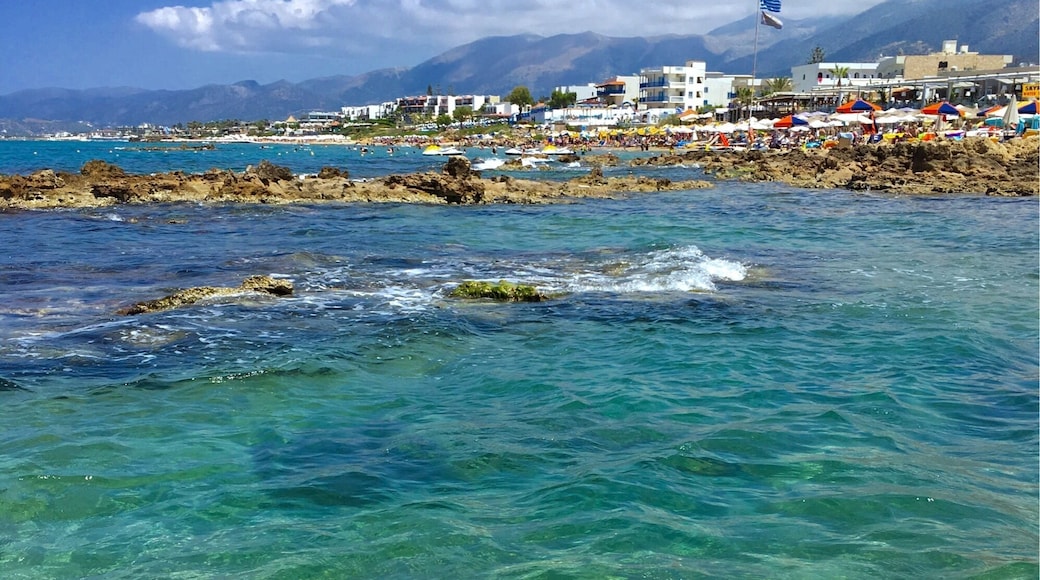 Standing in the crystal clear water near Malia, Crete Island
#AquaTrove