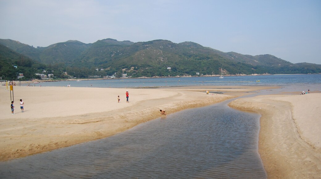 Silvermine Bay Beach at Mui Wo, Lantau Island
