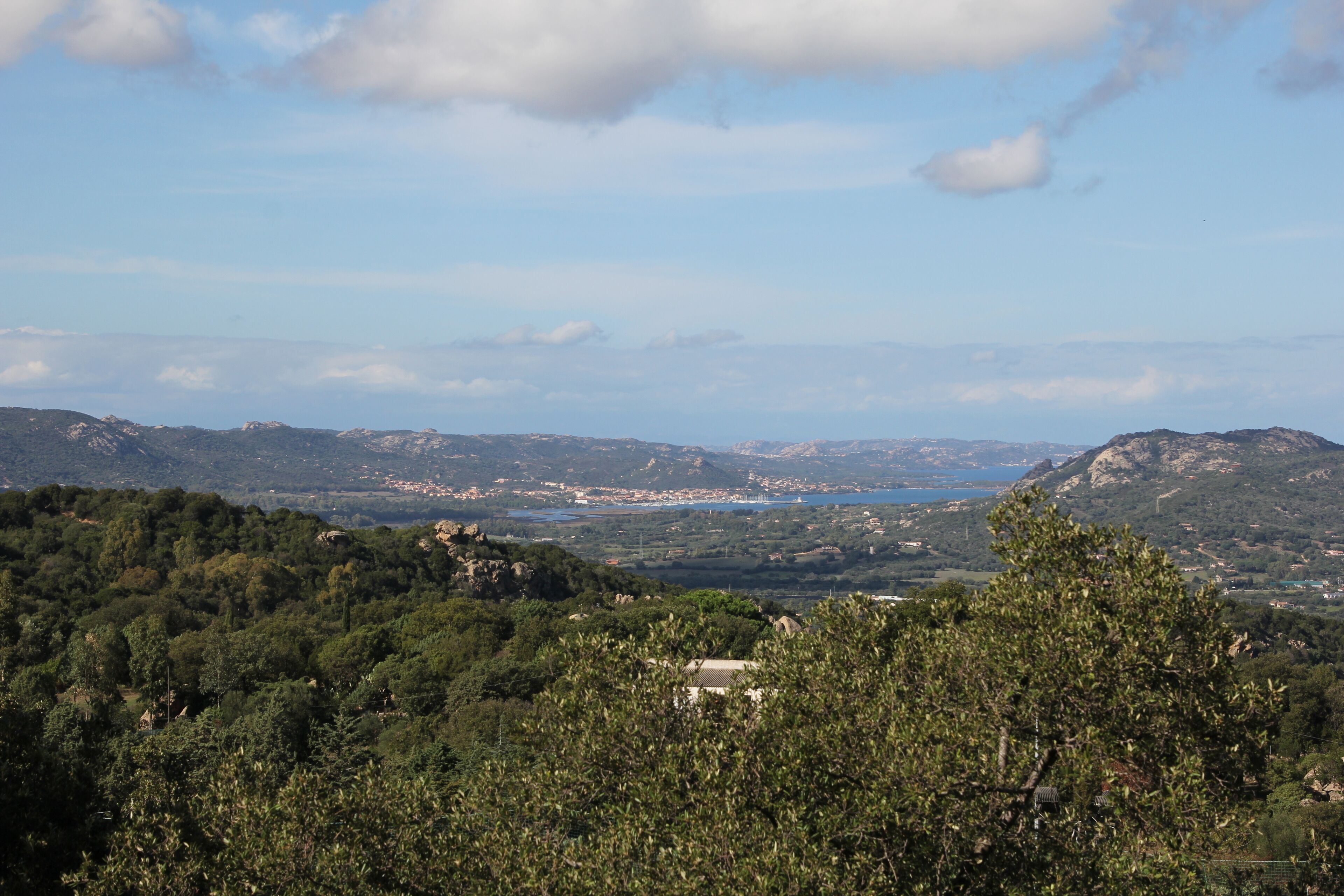 Arzachena, frazione Cannigione, panorama