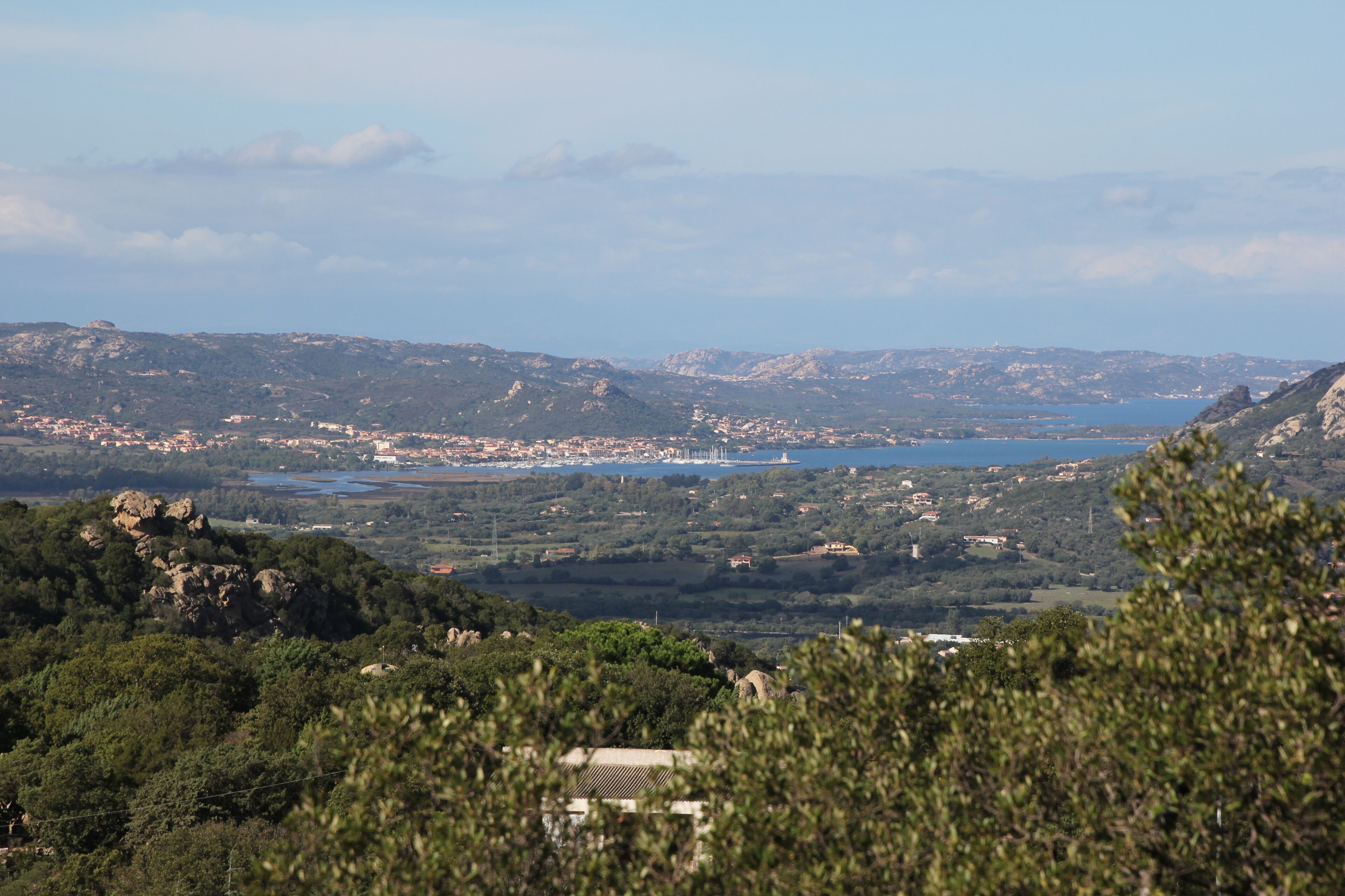 Arzachena, frazione Cannigione, panorama