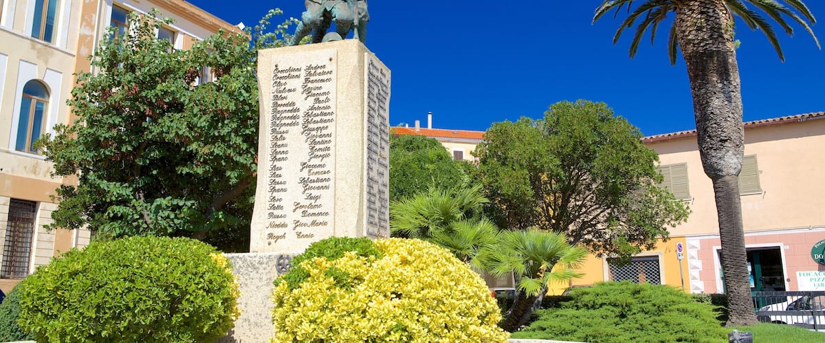 Arzachena caratteristiche di parco e monumento