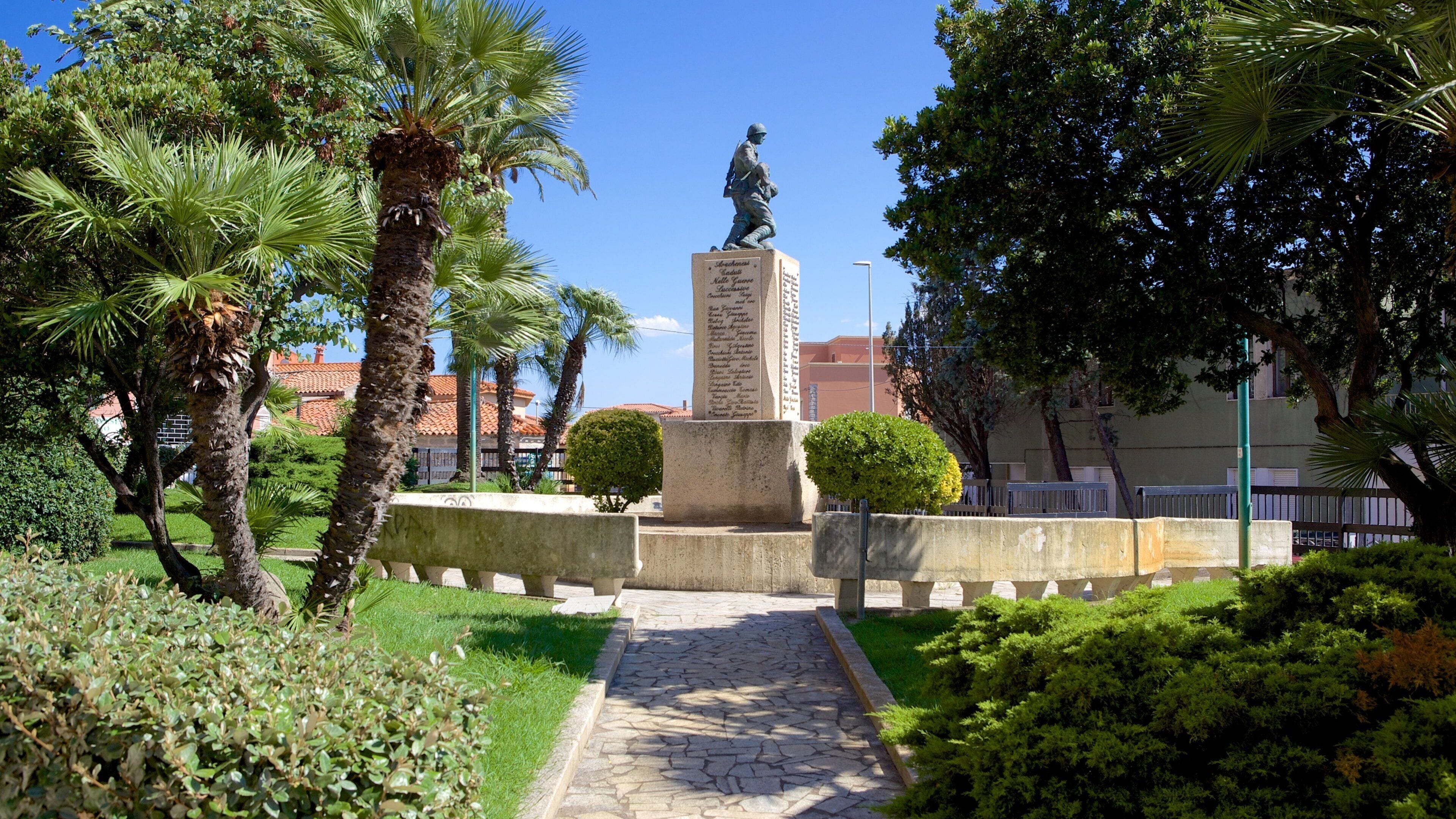 Arzachena trong đó bao gồm công viên