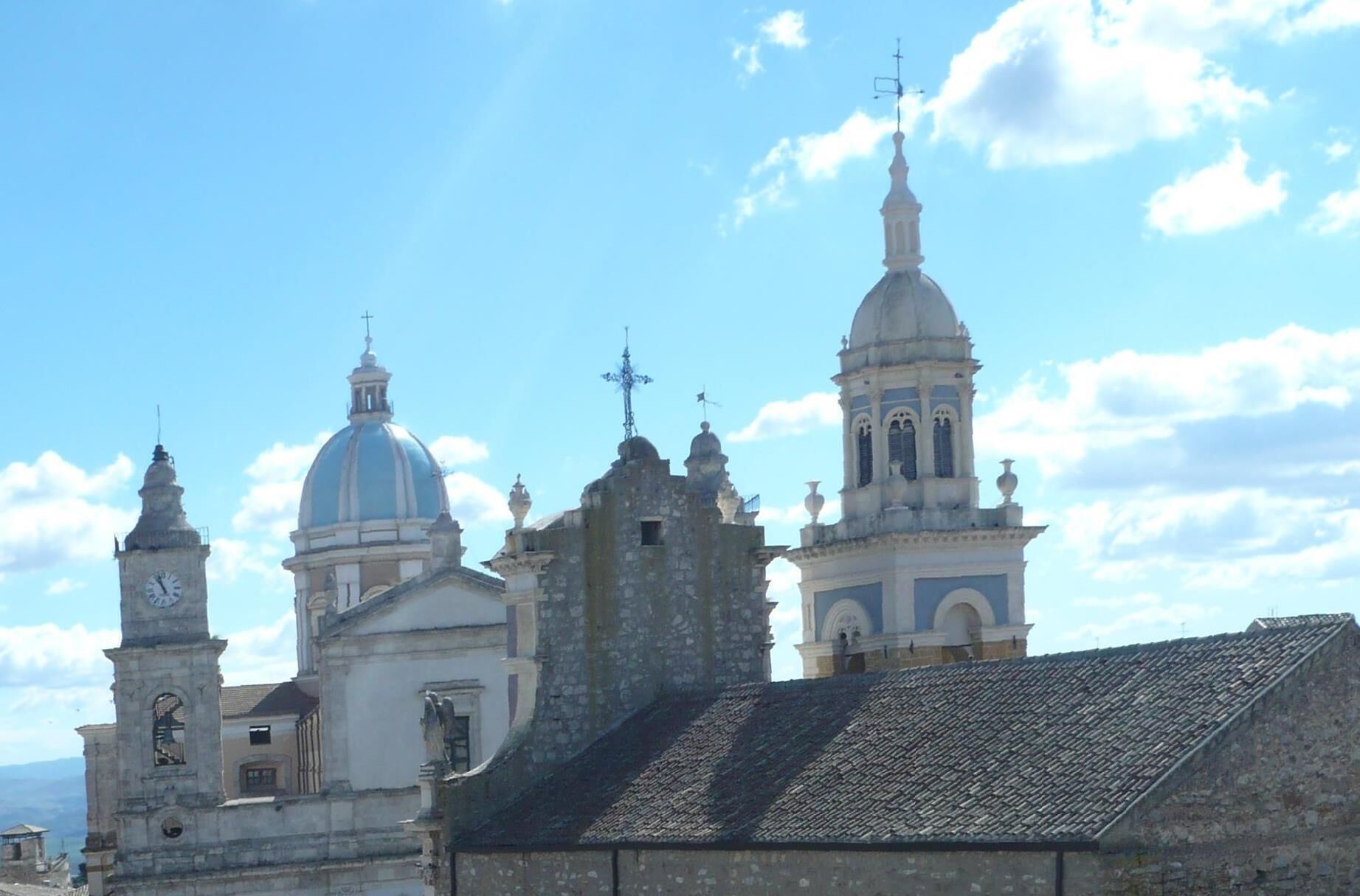 Church of St. Sebastian and Cathedral in Caltanissetta