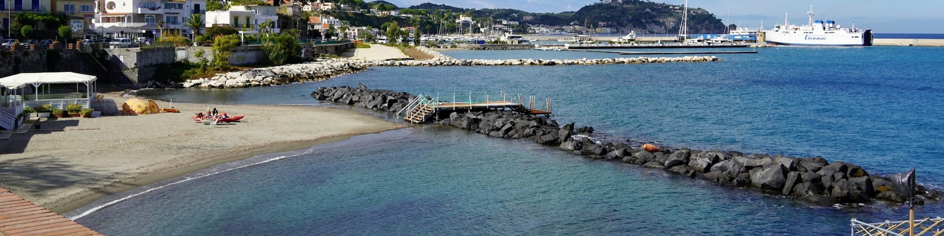 Casamicciola Terme on the island of Ischia Italy
