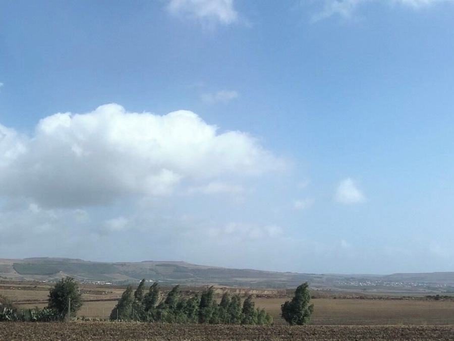 We drove through the beautiful Central Sardinia region of Oristano. Our destination was the village of Gergi.