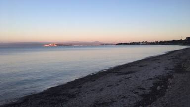 Good morning from Quartu Sant'Elena. Great lights and amazing sea