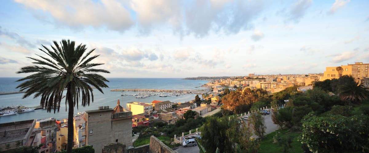 SCIACCA (Sicily) View from Piazza Scandaliato