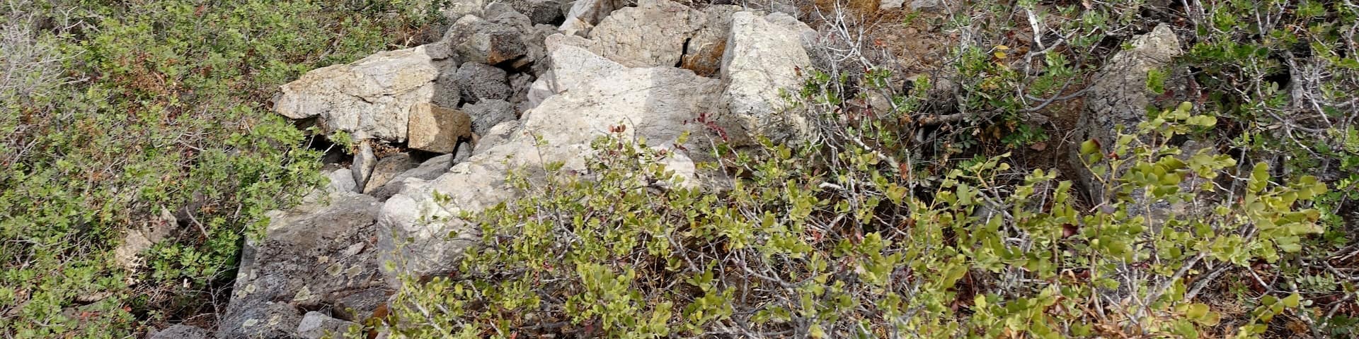 Nuraghe von Cuccureddus, Gemeinde Villasimius, Sardinien, Italien