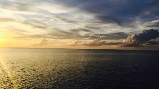 #Goldenhour watching the clouds as the sun sets near hotel moon beach