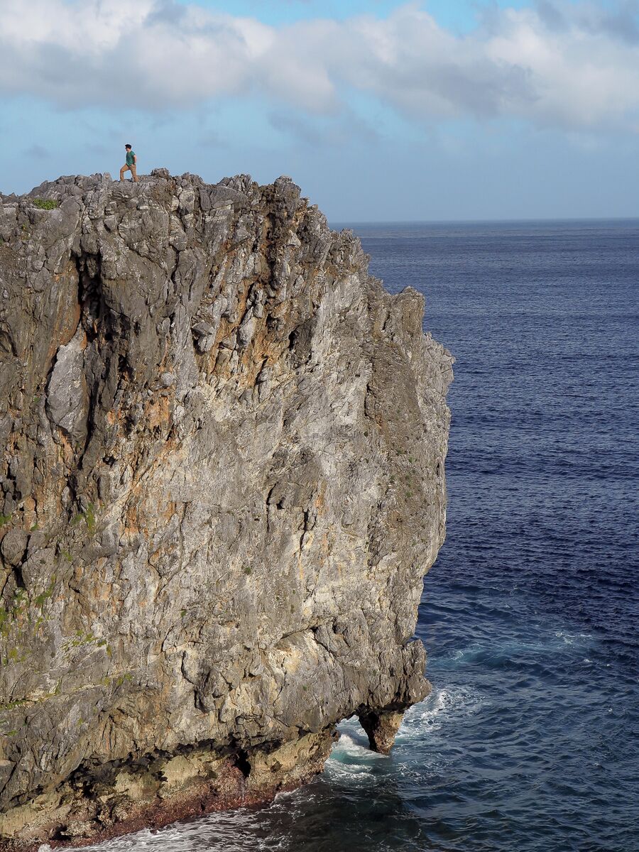 The Northern most tip of Okinawa's main island. 

Beautiful cliffs and momuments.