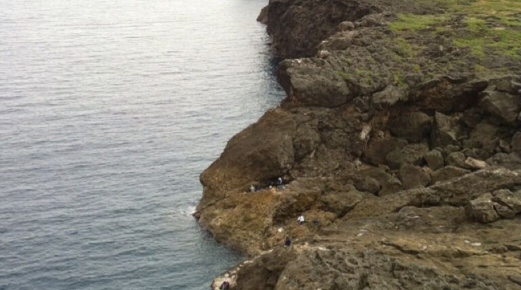 View from Zanpa Guidinglight.