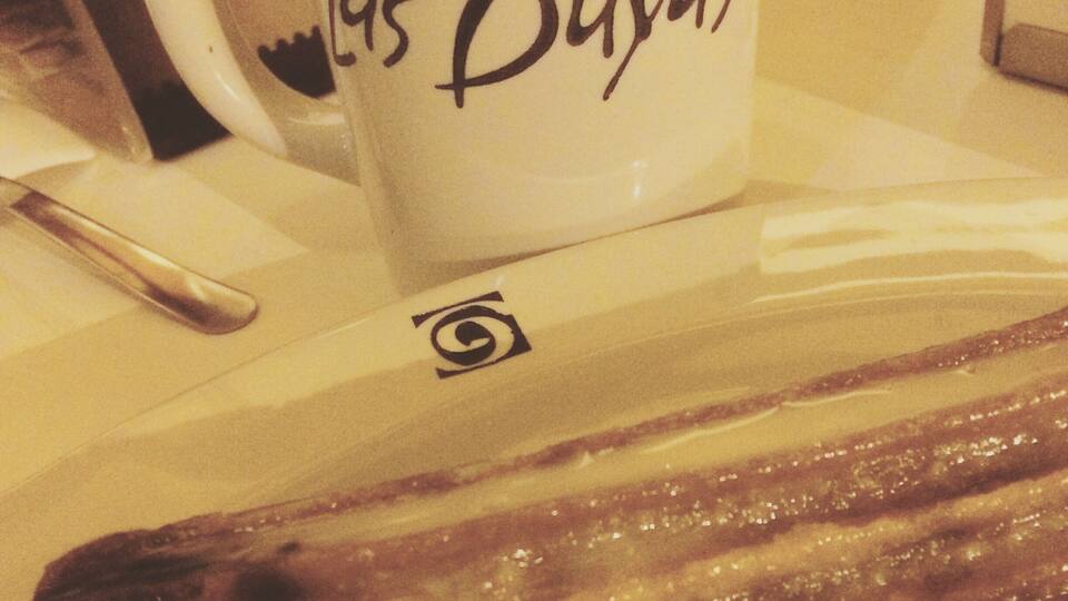 These churros with Nutella and la lechera are fantastic!!!