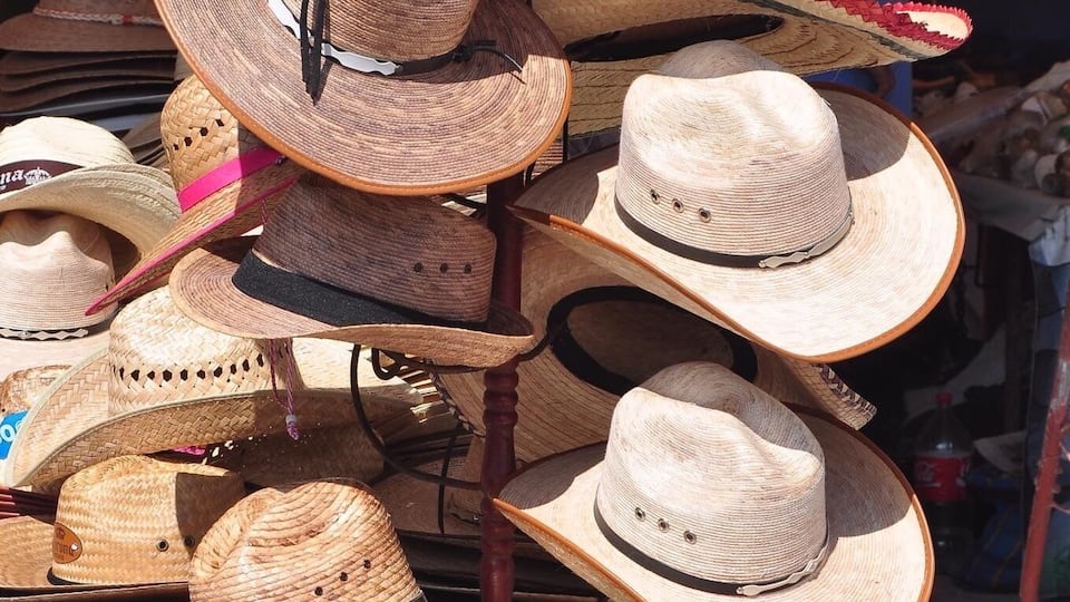 At a market, Progreso, Mexico