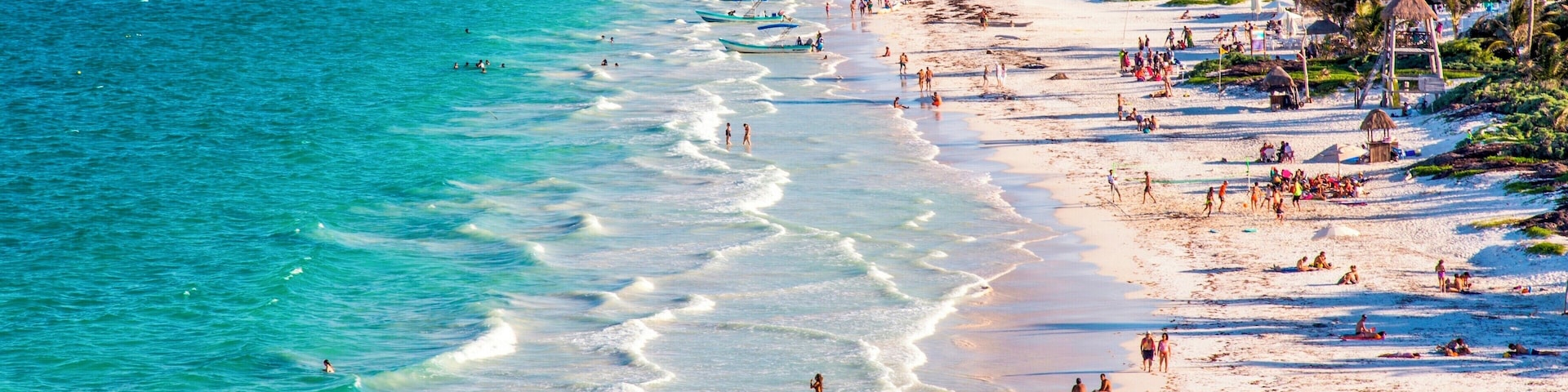 White Sands, Chill Ocean, Green Paradise, Fun Parties..so many things to describe Tulum in Mexico. #LifeAtExpedia