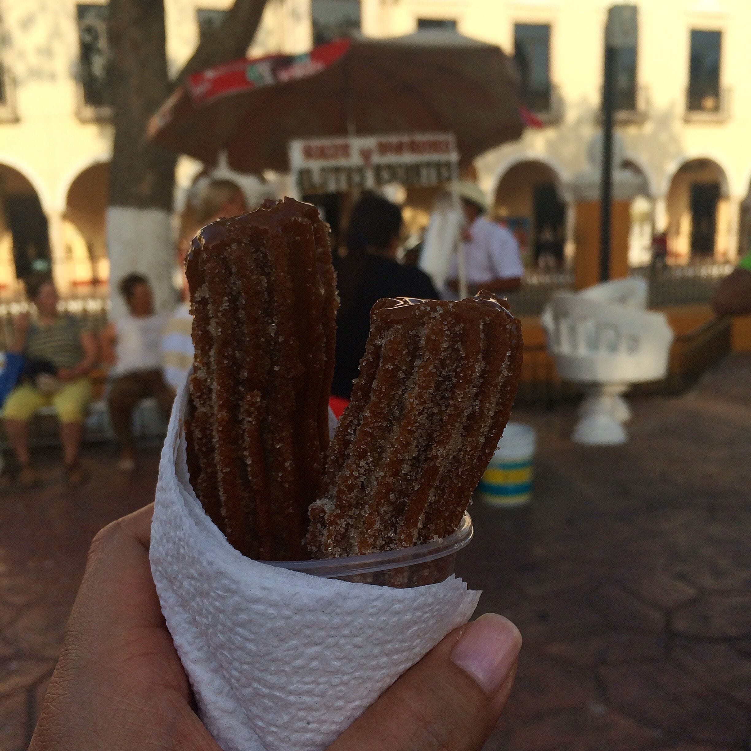 Mexican streetfood. Churros ftw! #delicious