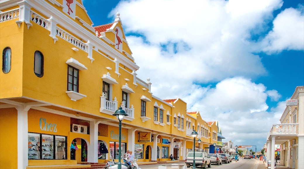 Bonaire que incluye imágenes de calles