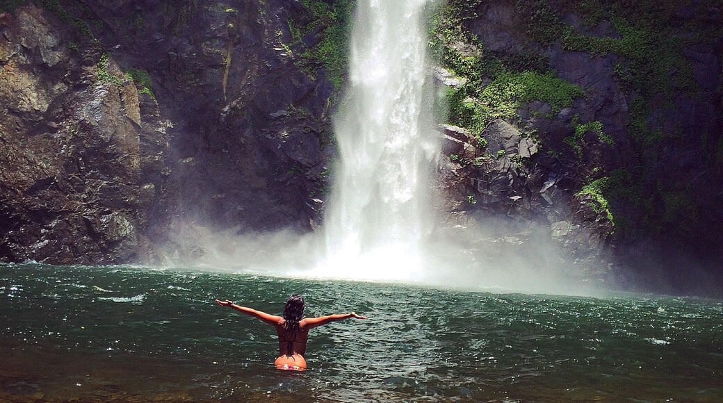 Amazing 8 hour trip.. Lucky I took my bikini with me because I knew there will be a waterfall halfway our trip.
Stunning place and a must when in Philippines.