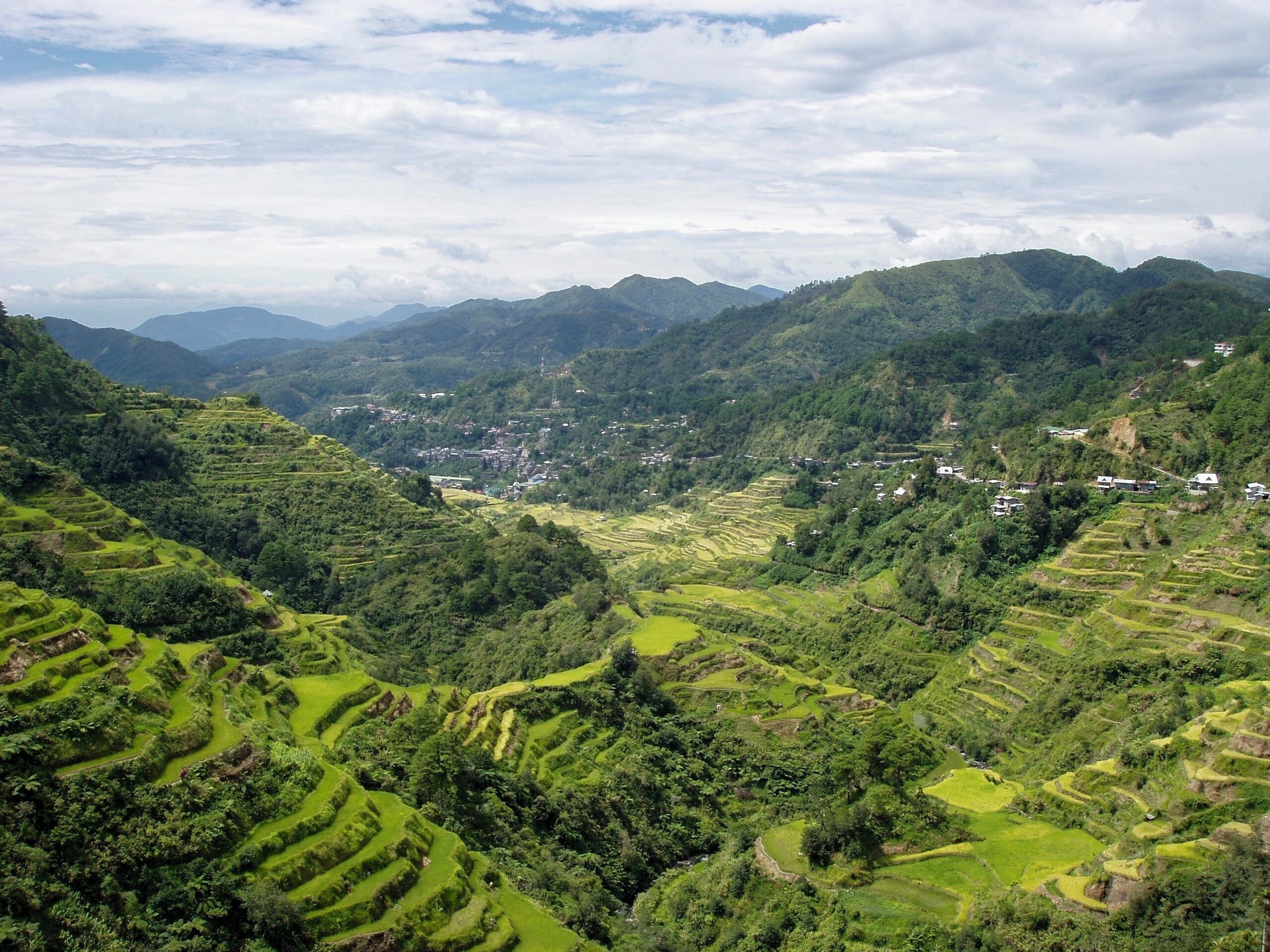 The world famous rice terraces of Banaue, Ifugao, Philippines (Aug 2005).