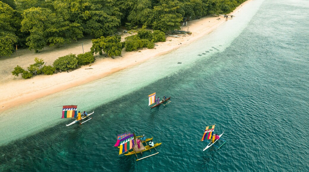 VINTA BOAT OF ZAMBOANGA The vinta is a traditional outrigger boat from the Philippine island of Mindanao.