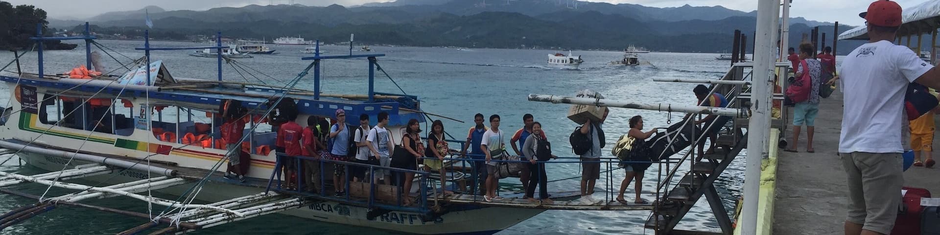 That's the boat that takes you to Aklan to Buracay Island.