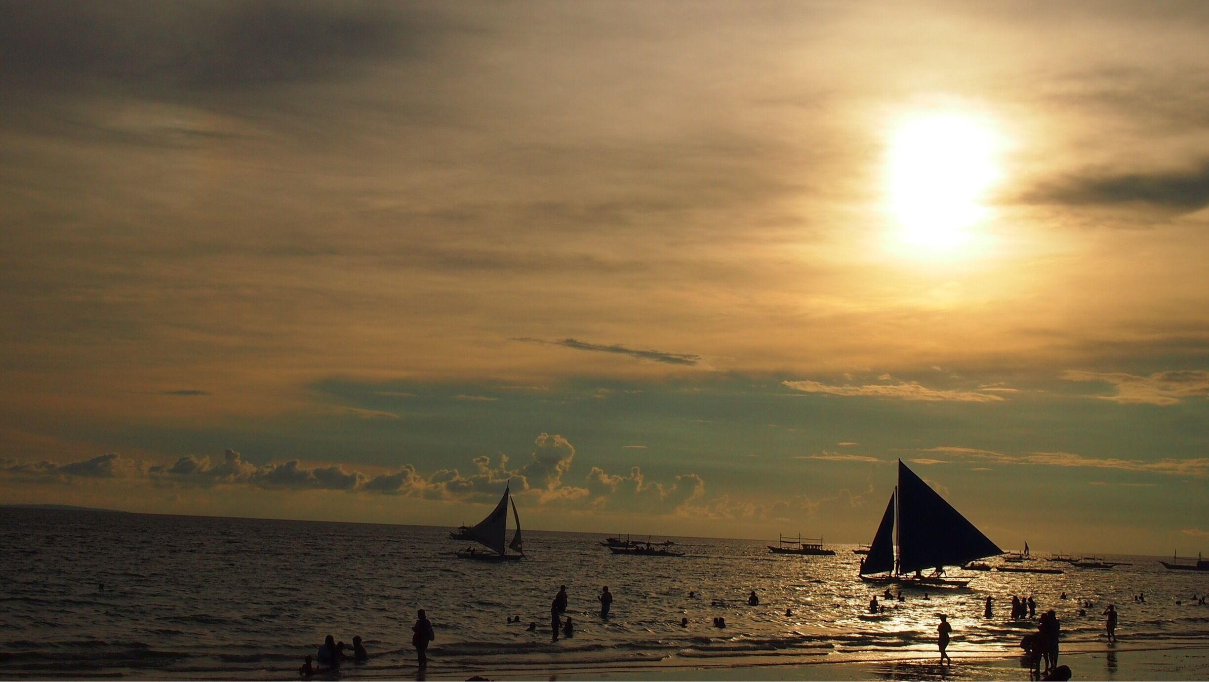 Sunset in Boracay! 