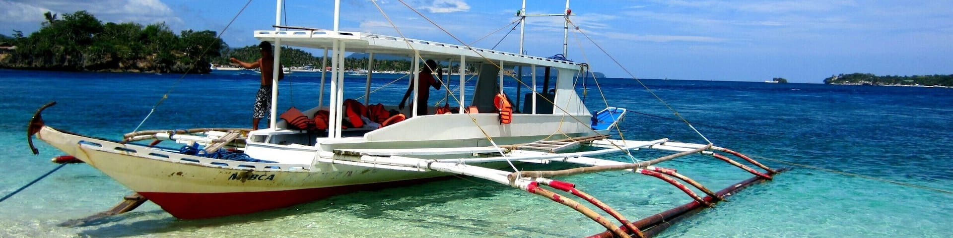 Sunny and crystal clear sea at Crystal Cove, Boracay Island. Lots of fun and adventure in this little cove island. #beach