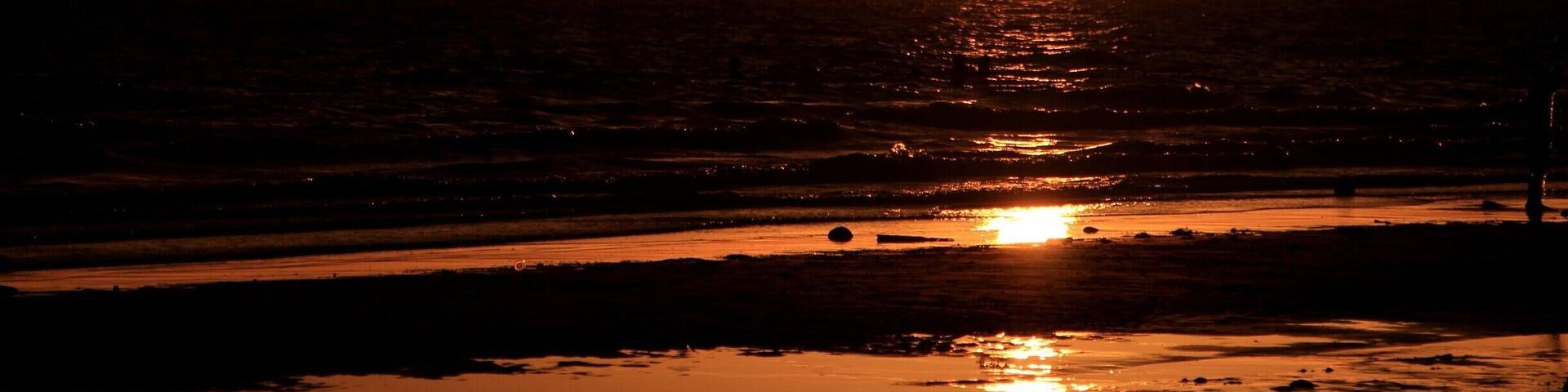 Amazing sunset shot at Station 2, White Beach, Boracay Island.