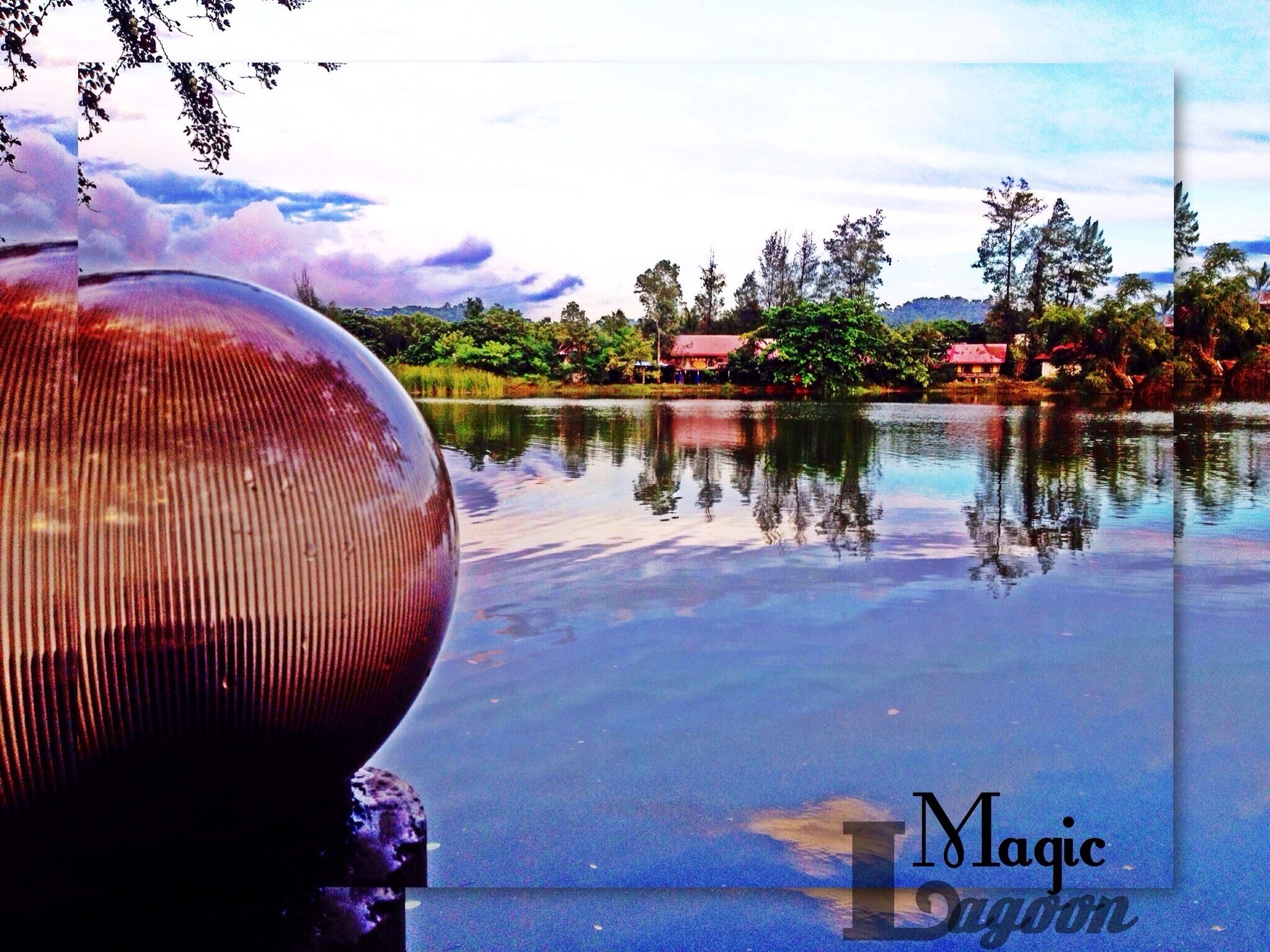 Found a lovely place to unwind. They call it Magic Lagoon. 