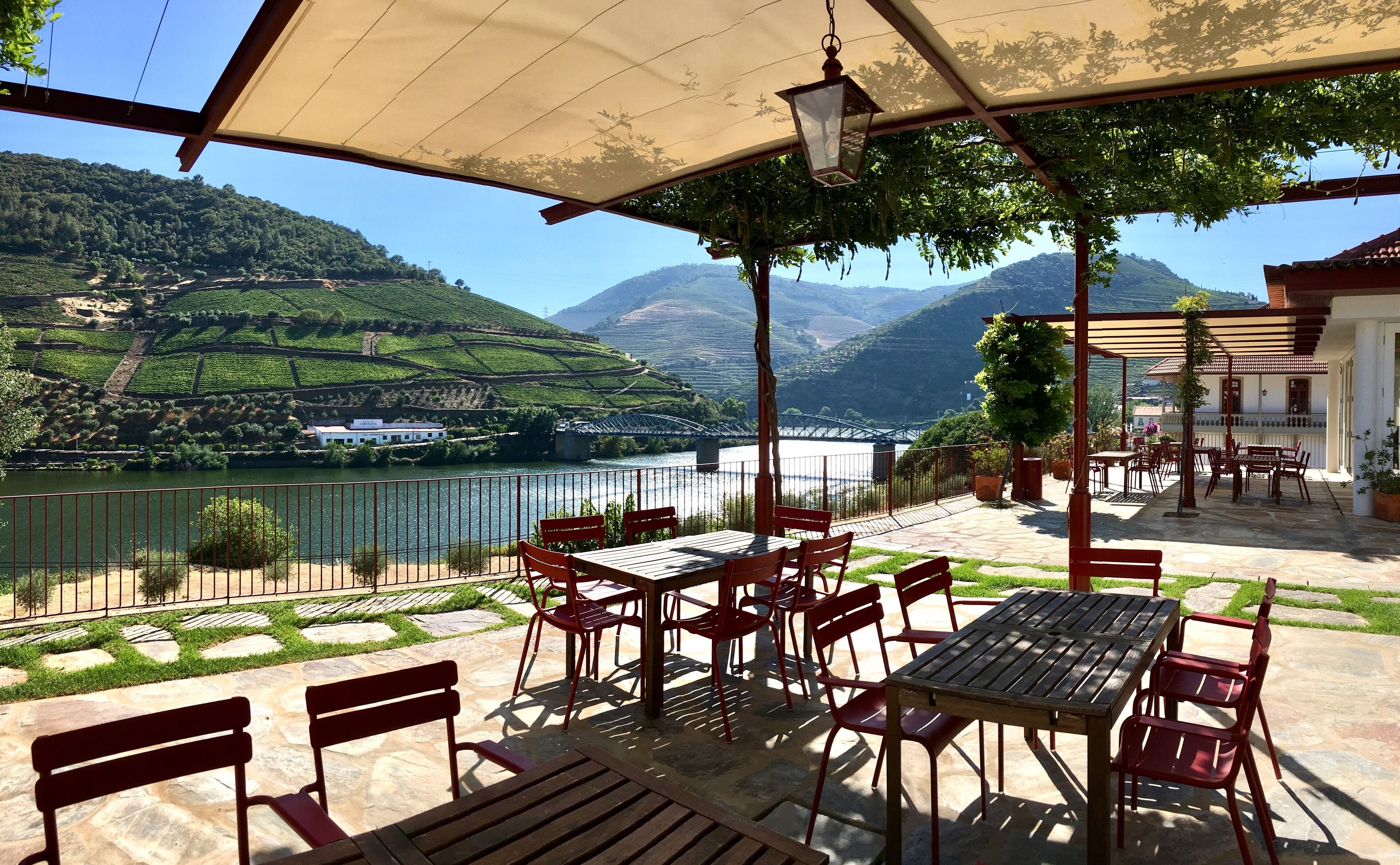 Quinta do Bomfim, one of the vineyards of the Symington family. The Dow Port Wine is produced in the Quinta (Farm). Located in the Douro Valley, you can visit and taste the Porto Wine (or red wine) surrounded by the amazing landscape!

Pinhão 
Portugal