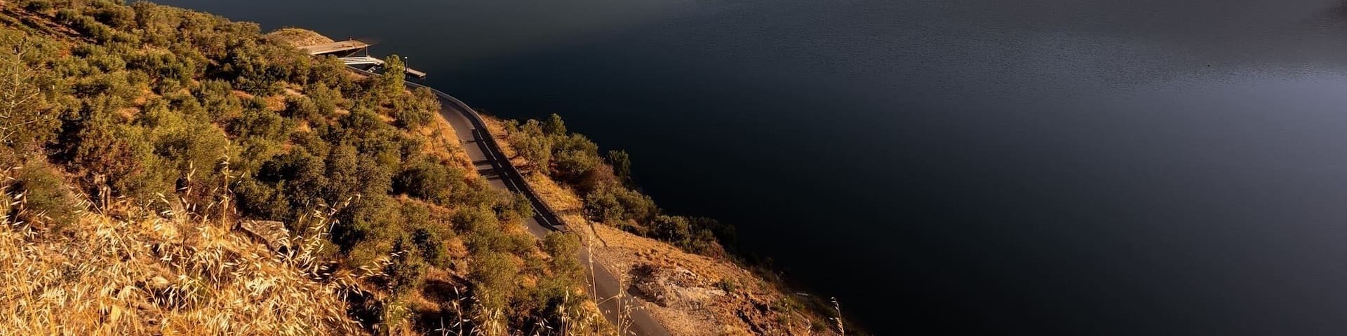 This shot was taken next to the Tua River Dam