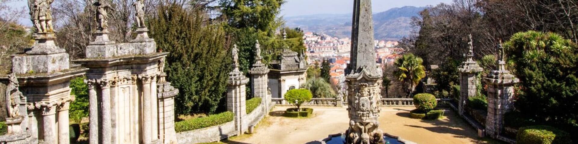 View over the town from the church square