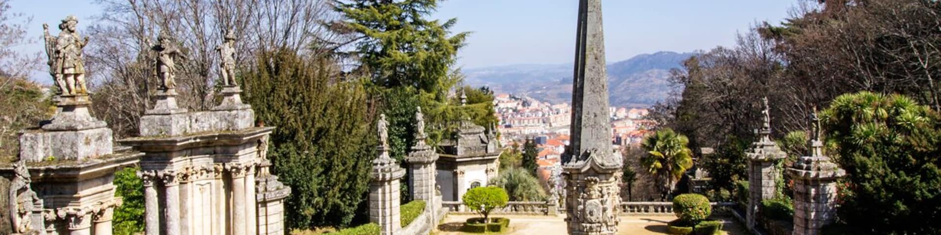 View over the town from the church square