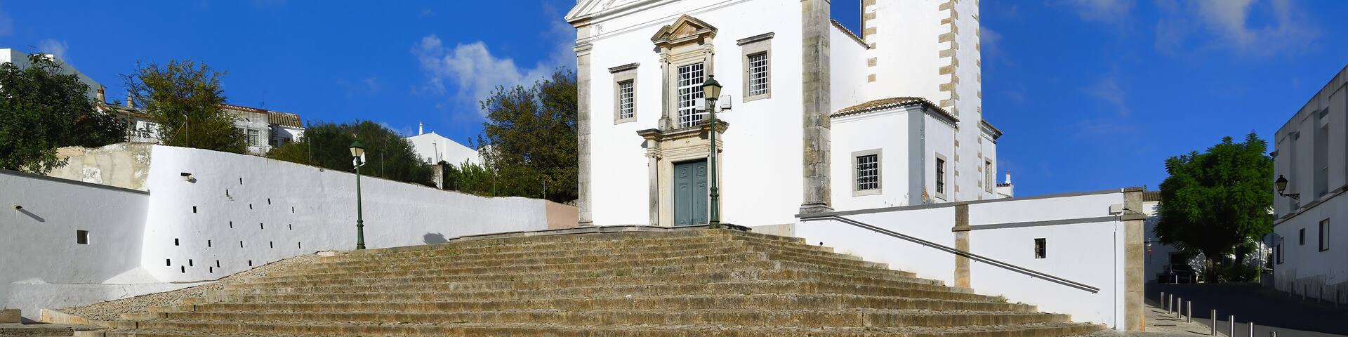 Neo-Classical Igreja Matriz Church, Estoi, Loule, Faro district, Algarve, Portugal