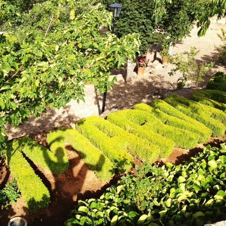 They take pride in their town and their foliage here. Nice and sunny and warm here in late June!