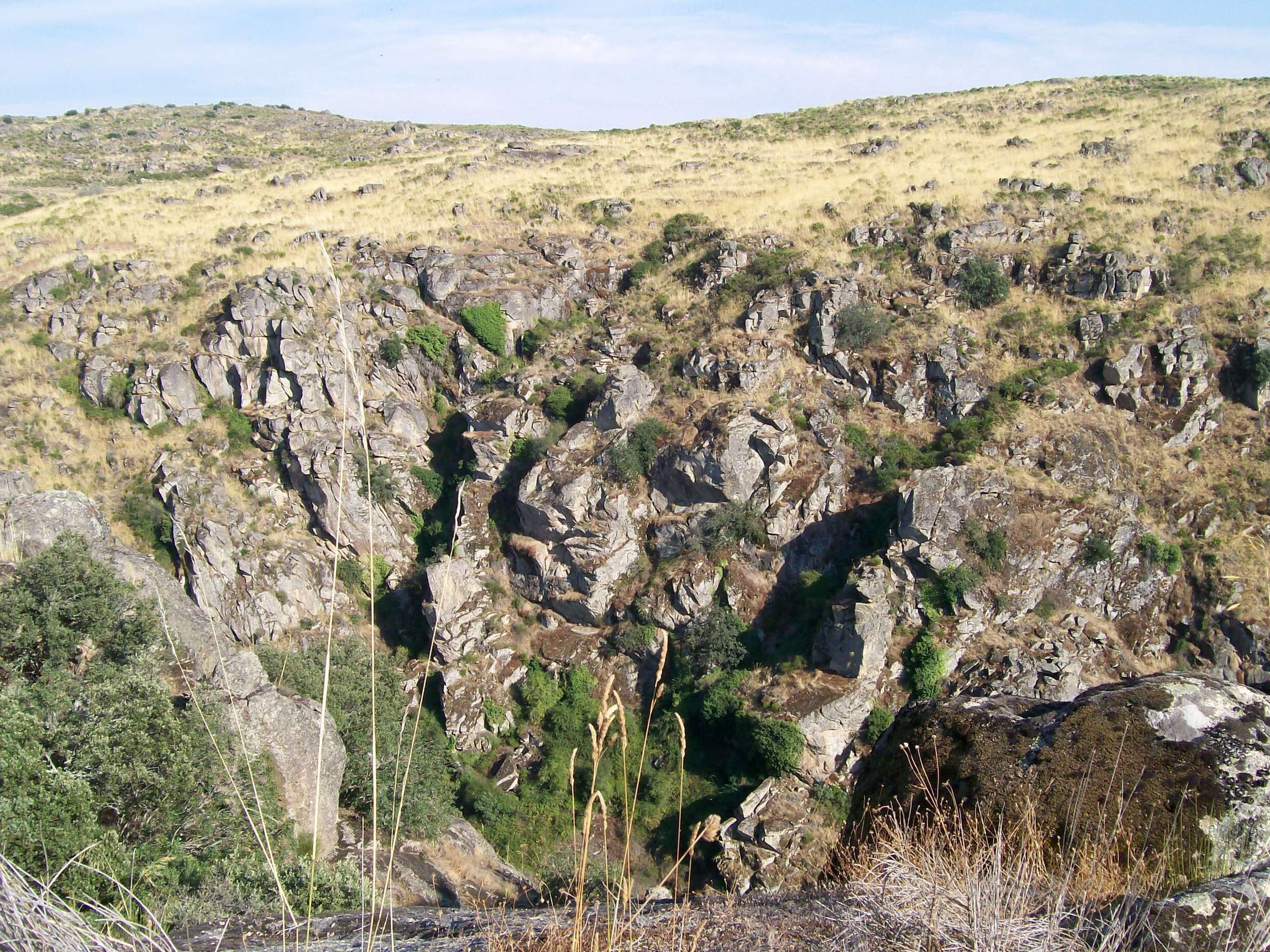 Arribas do Douro, another view, to Spain. 