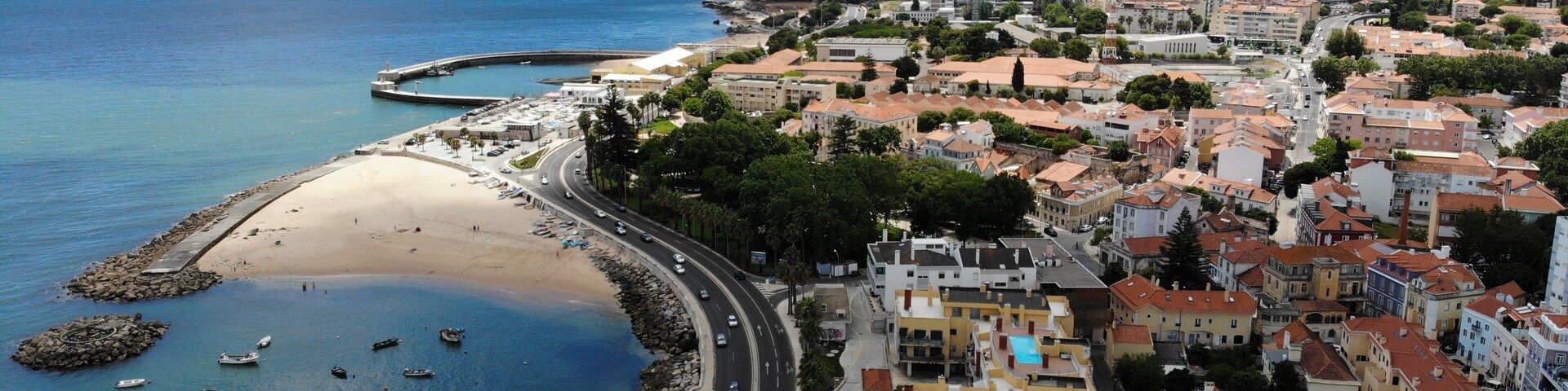 Aerial View of Paco de Arcos - Oeiras - Portugal